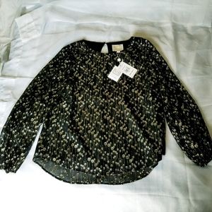 New With Tag, Women's Sail to Sable Blouse